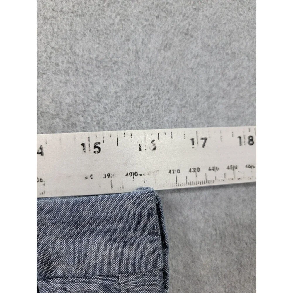 J Crew Chino Pants Mens 31x30 (30x29) Slim Bowery Gray Cone‎ Denim Flat Cotton